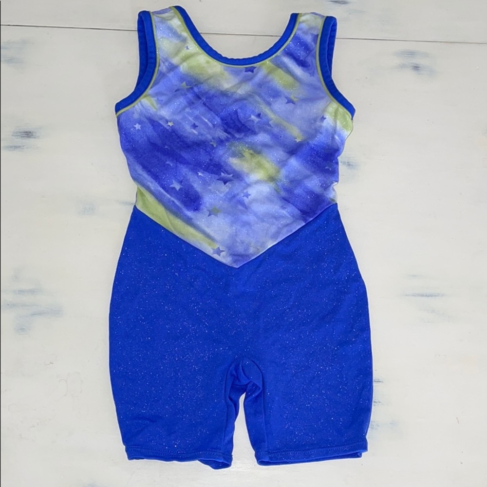 Girls gymnastic biketard
